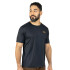 TSHIRT MEN POLY/SPX EVERLAST IRON BK M6 BLACK