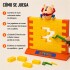 Juego de Habilidad Rompe Muro con 44 Bloques Amarillo 1