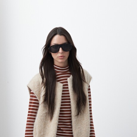 CHALECO MAGLIA Beige