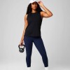 Polo Training 100% Cotton Tank Mujer Black