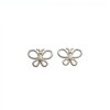Caravanas Mariposa-Plata 925-Sin piedra-CA3477 sinpiedra