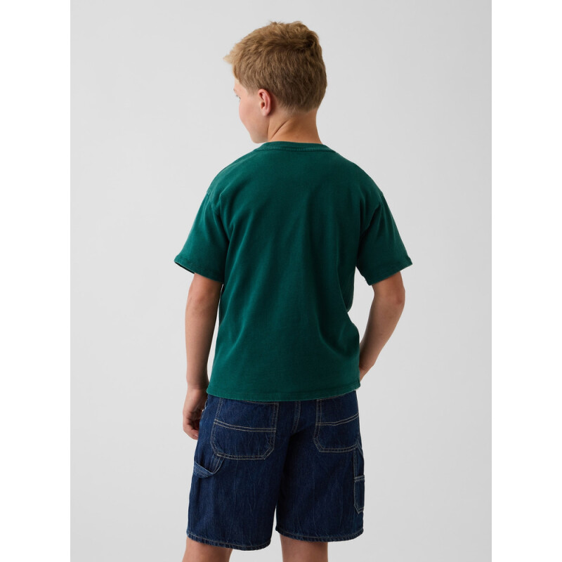 SU26 HW SS BRANNAN RELAXED TEE GREEN PINE