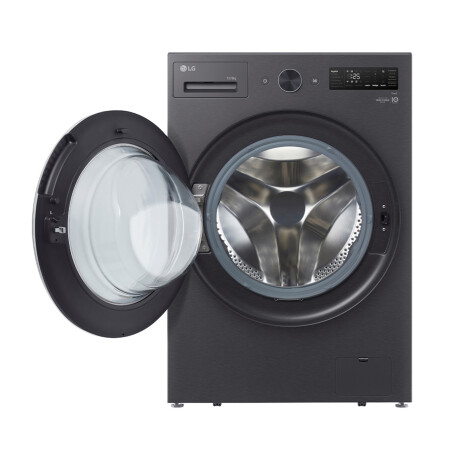 LAVASECARROPAS INVERTER LG 15-KG-LAVADO-8-KG-SECADO NEGRO WD15EBNTSPG