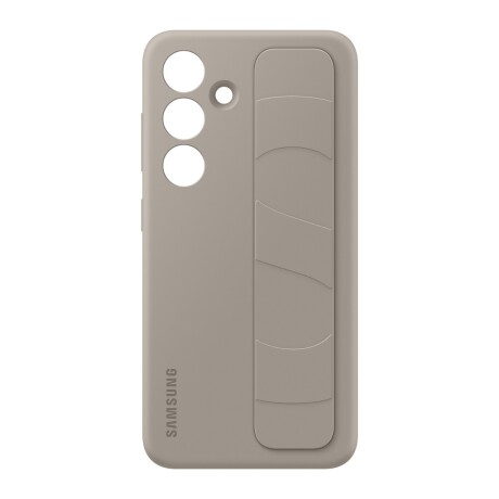 Funda Samsung Standing Grip Case con Correa y Soporte para Galaxy S24 Beige