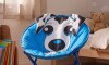 Silla Honguito Infantil Plegable de Metal Perro