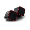 Altavoces Havit HV-SK473 negro y rojo USB 2.0 Altavoces Havit HV-SK473 negro y rojo USB 2.0