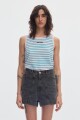 Short Arlo Soft Stone