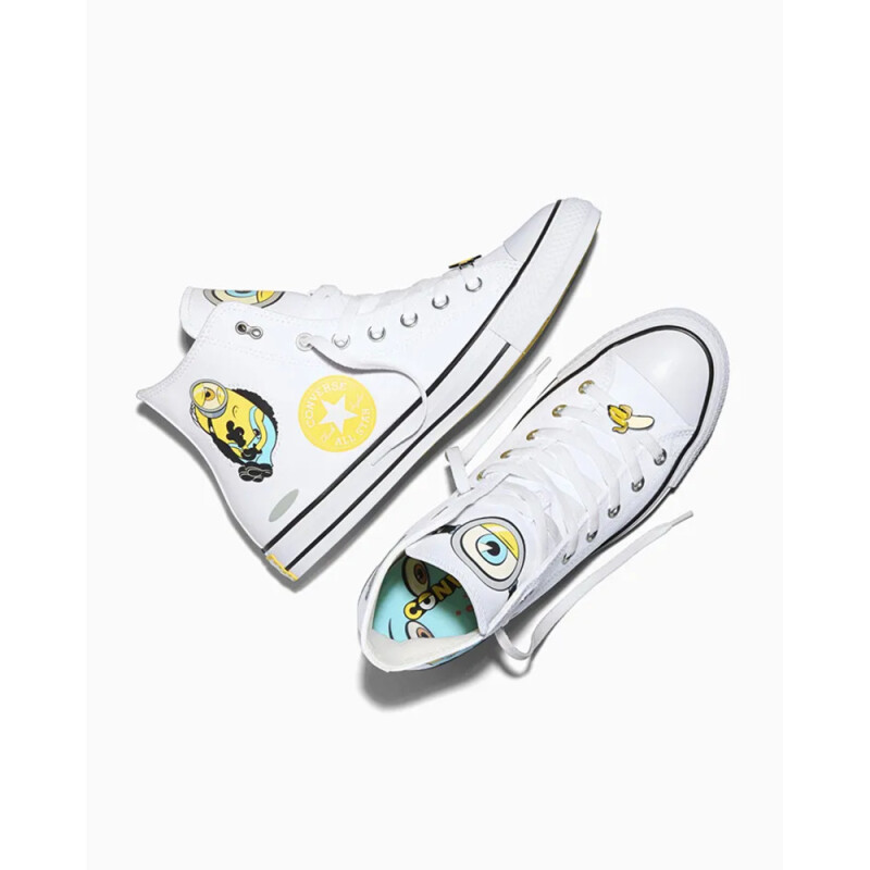 CTAS HI WHITE/YELLOW/WHITE WHITE/YELLOW/WHITE