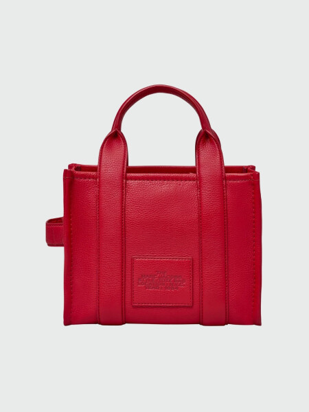 MARC JACOBS - THE LEATHER SMALL TOTE BAG Rojo