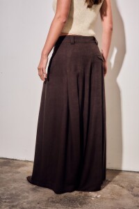 Pantalon Con Lino Safari