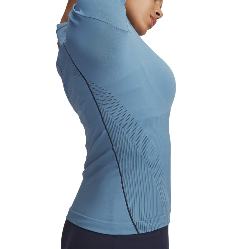 UA Vanish Seamless SS-BLU BLU-418