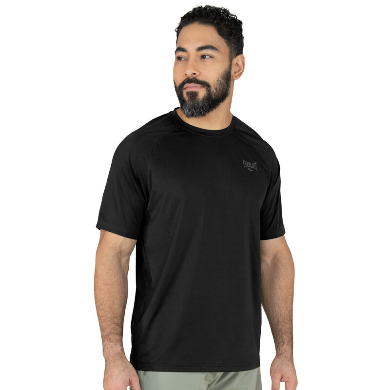 TSHIRT MEN POLY/SPX EVERLAST COPPER BK M6 BLACK
