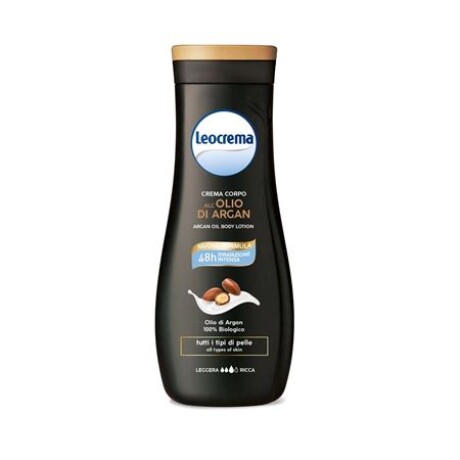 Leocrema Crema Corporal Olio di Argan 400 ml | Nutrición Profunda y Suavidad Leocrema Crema Corporal Olio di Argan 400 ml | Nutrición Profunda y Suavidad