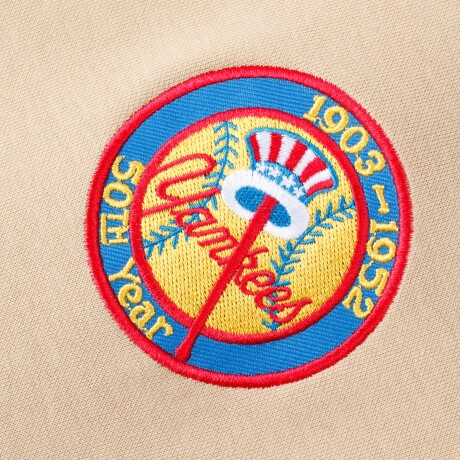 Campera MLB Sleeve Twill Patch Blue