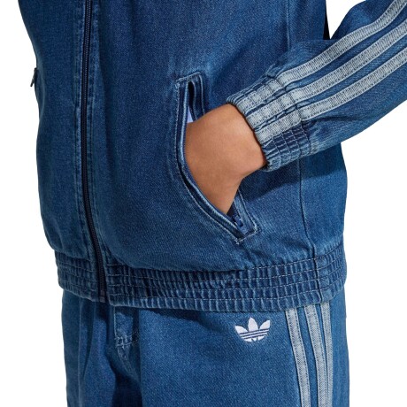 Campera adidas Firebird Denim de niño Blue