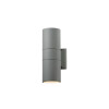 Lámpara Exterior Doble en Aluminio Lumax Modelo Stafford Gris