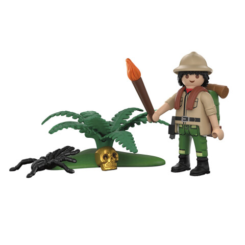 Explorador de Selva Tropical Playmobil 14 Piezas U