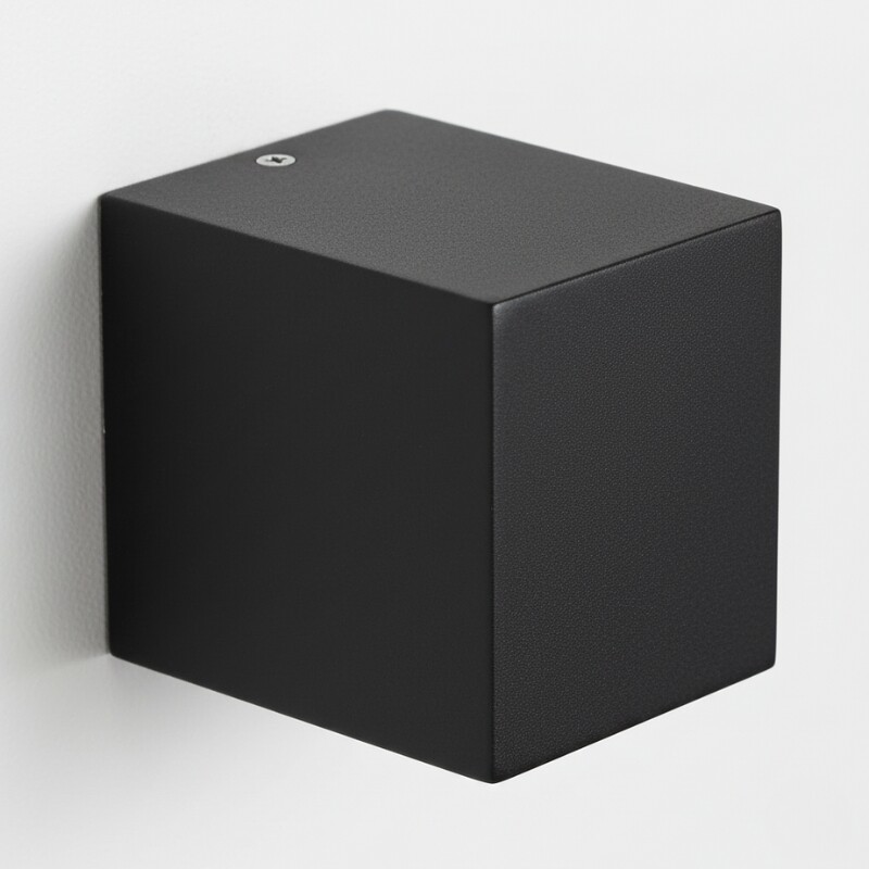 ARTEFACTO EXTERIOR MORITZ PARA ADOSAR EN PARED UNIDIRECCIONAL 5W Artefacto Exterior LED Moritz Para Adosar Unidireccional 5W Negro