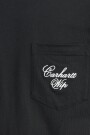 S/S Longhand Pocket T-Shirt Negro