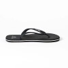 Sandalias Slides Logo Moker Unisex Black - White
