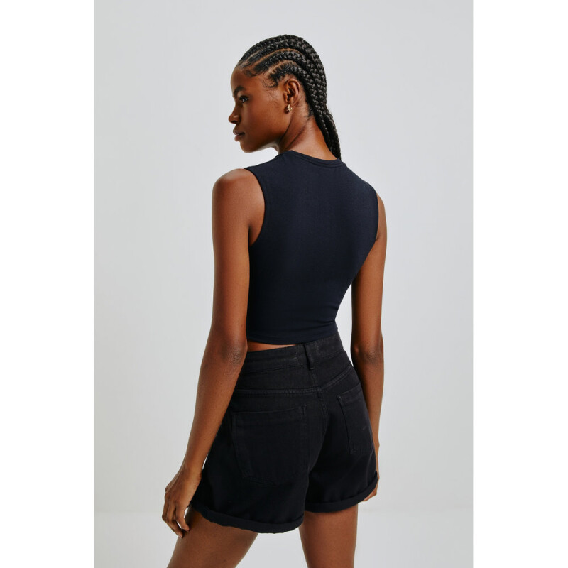 BLUSA SM FEM NEGRO