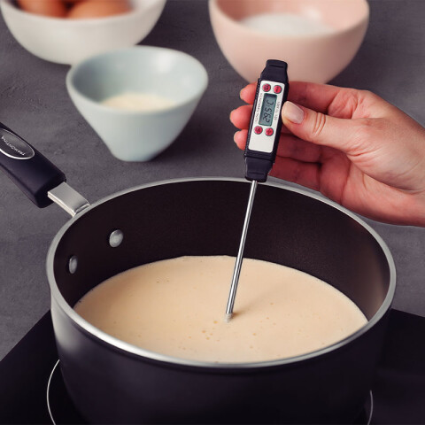Termómetro digital de cocina negro -50°C hasta 300°C -TRAMONTINA TR7802