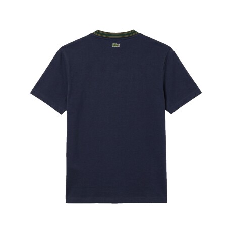 Remera Lacoste Made in France con Insignia MXQ