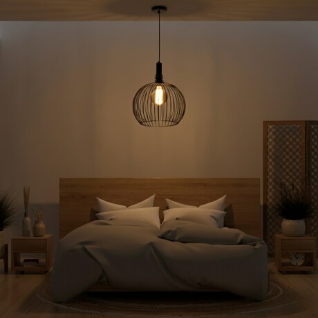 LUMINARIA COLGANTE TERNI Luminaria Colgante Terni Negra