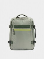 Mochila De Cabina De Nylon gris