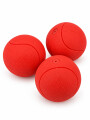 PELOTA MACIZA ROJO