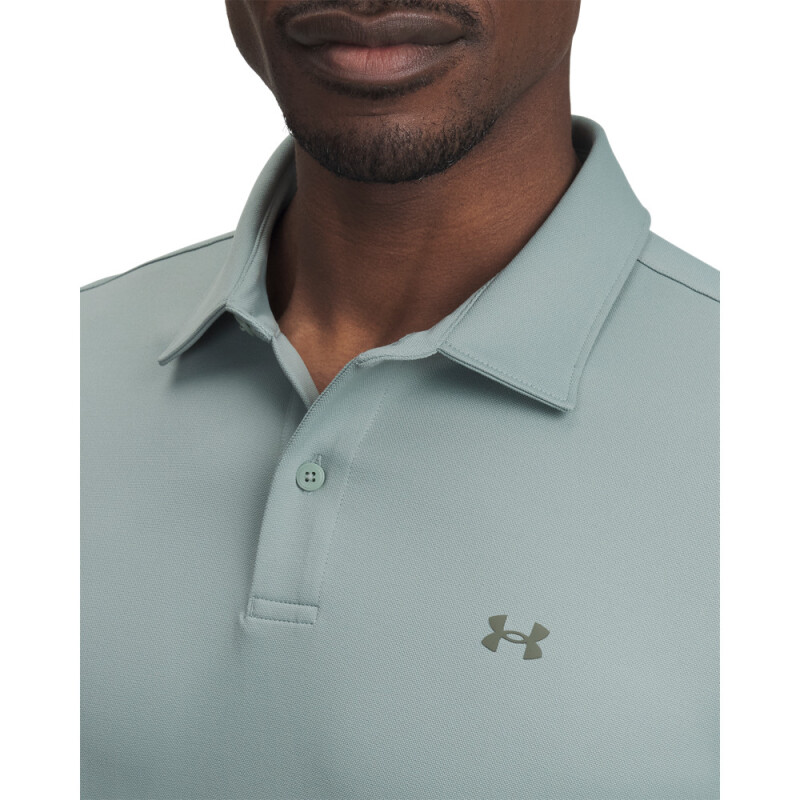 UA Drive Sport Pique Polo-GRN GRN-348