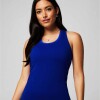 Polo Feather Tech+ Racerback Bividi Mujer Admiral Blue