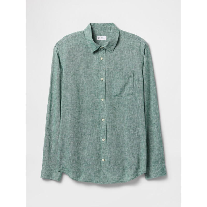 V-LS STANDARD LINEN COTTON RAIN FOREST 19-5232 TC