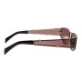 Lentes De Sol Anitta Cuadrado Rojo/Onix