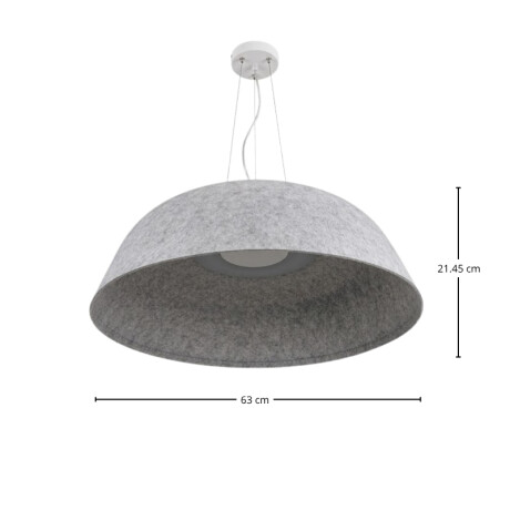 COLGANTE LED ELTI CCT 18W Colgante LED Elti CCT 18W Blanco