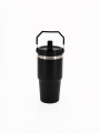VASO TERMICO CON ASA 600ML NEGRO