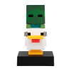 Lámpara Minecraft Chicken Jockey Lámpara Minecraft Chicken Jockey
