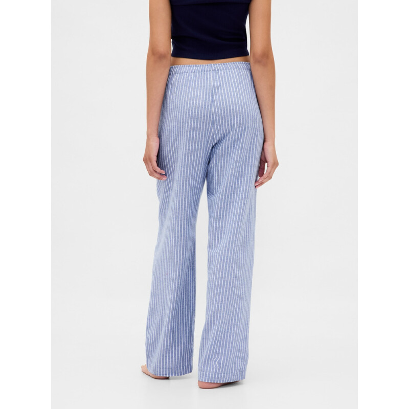 FLANNEL PJ PANT BLUE STRIPE
