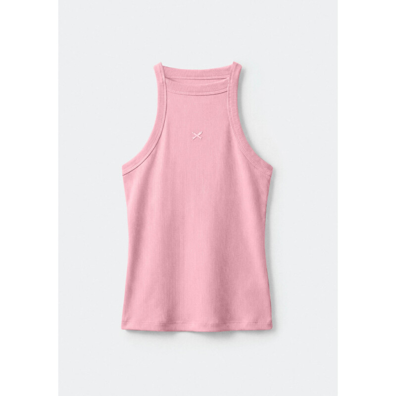 CAMISETA REGATA FEM ROSA CLARO