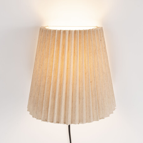 APLIQUE DE PARED SCALL NATURAL/BEIGE MADERA WMRJBSIVJ