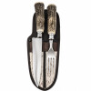 Set de Asado Artesanal - Cuchillo y Tenedor Parrillero con Estuche de Cuero Simil Ciervo N°6 Set de Asado Artesanal - Cuchillo y Tenedor Parrillero con Estuche de Cuero Simil Ciervo N°6