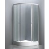 Cabina de ducha curva 90x90x180 cm sin piso Cabina De Ducha Curva 90x90x180 Cm Sin Piso