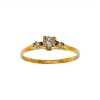 Anillo Trilogy-Oro bajo-Piedra Zirconia-AN8092 conpiedra