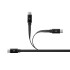 Spigen Cargador de Auto USB-C y Lightning - Black Spigen Cargador de Auto USB-C y Lightning - Black