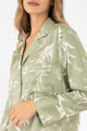 Pijama feather satin Verde claro