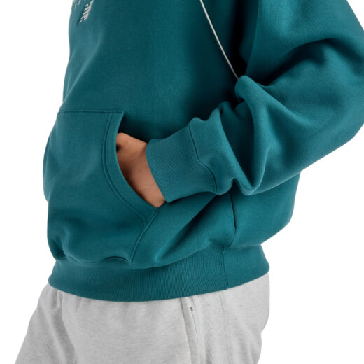 Canguro New Balance Trackside Fleece - Verde Canguro New Balance Trackside Fleece - Verde