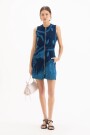 VESTIDO CYANOTYPE Azul