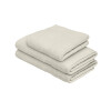 Set 3 Toallas 100% Algodón 2 Baño y 1 De Mano Crema