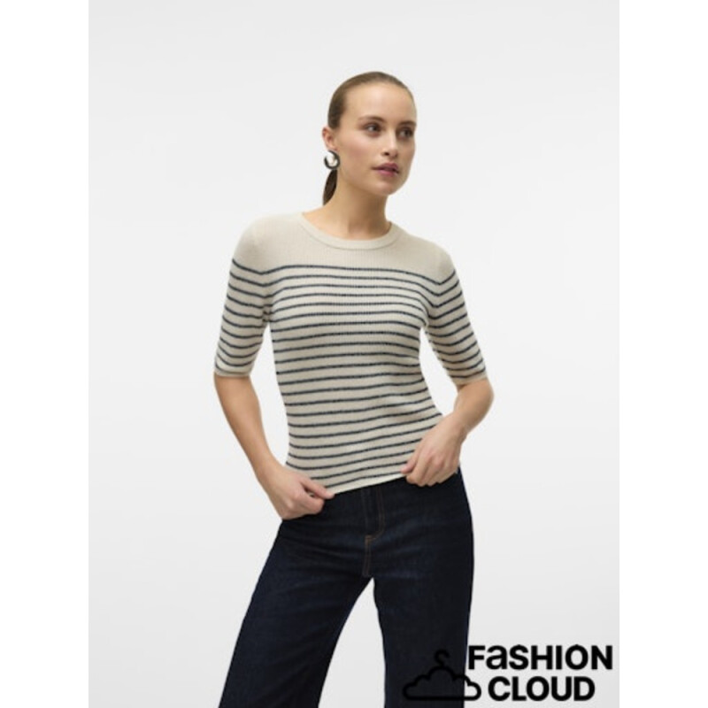 VMNEWLEXSUN SHINE 2/4 O-NECK PULL Birch-Daphne