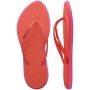 Sandalias Havaianas Slim Point FC Mujer Rosa Flux Rojo